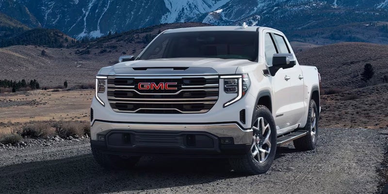 2024 GMC Sierra 1500 front angle white